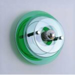 Acrylic wall lamp in Bauhouse design