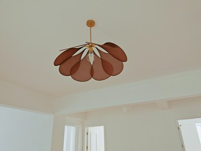 LED multi-light pendant with modern minimalist design