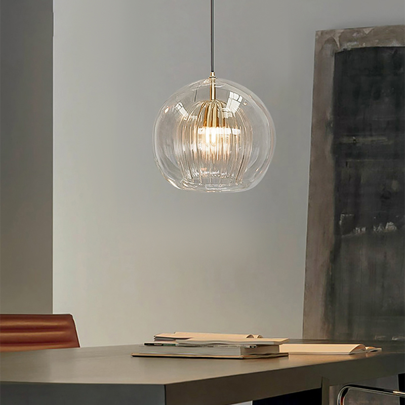 Modern Nordic creative glass-blown suspension lamp