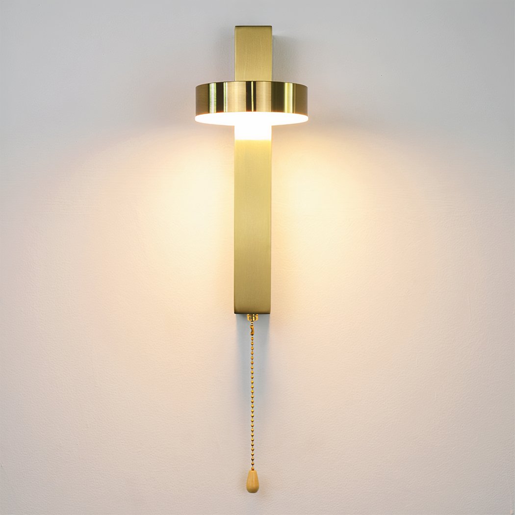 Modern wall light with switch • Glow Lighting