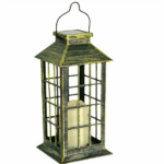 Retro plastic LED outdoor light
